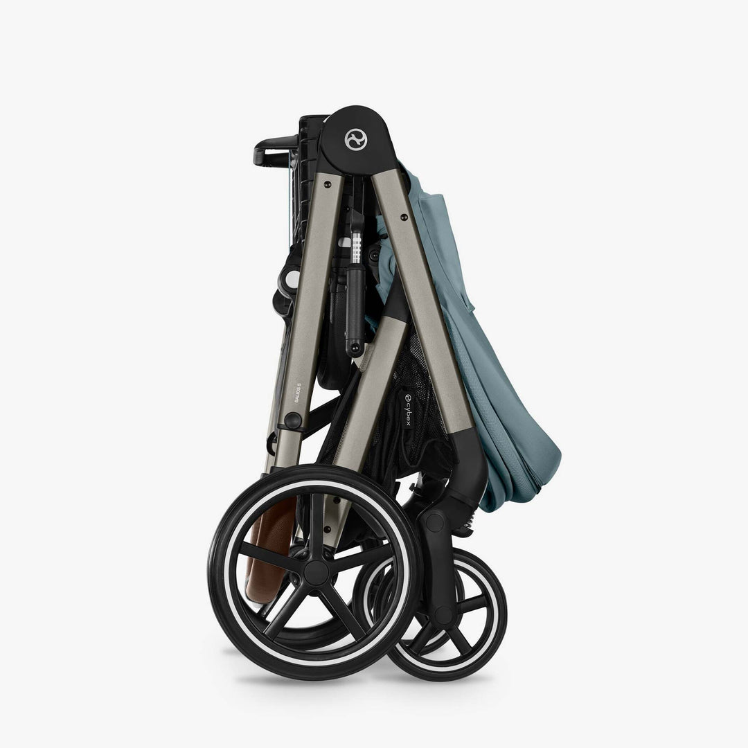 עגלת בליוס 5 TS כחול + סל קל קלאוד G+ מתאמים