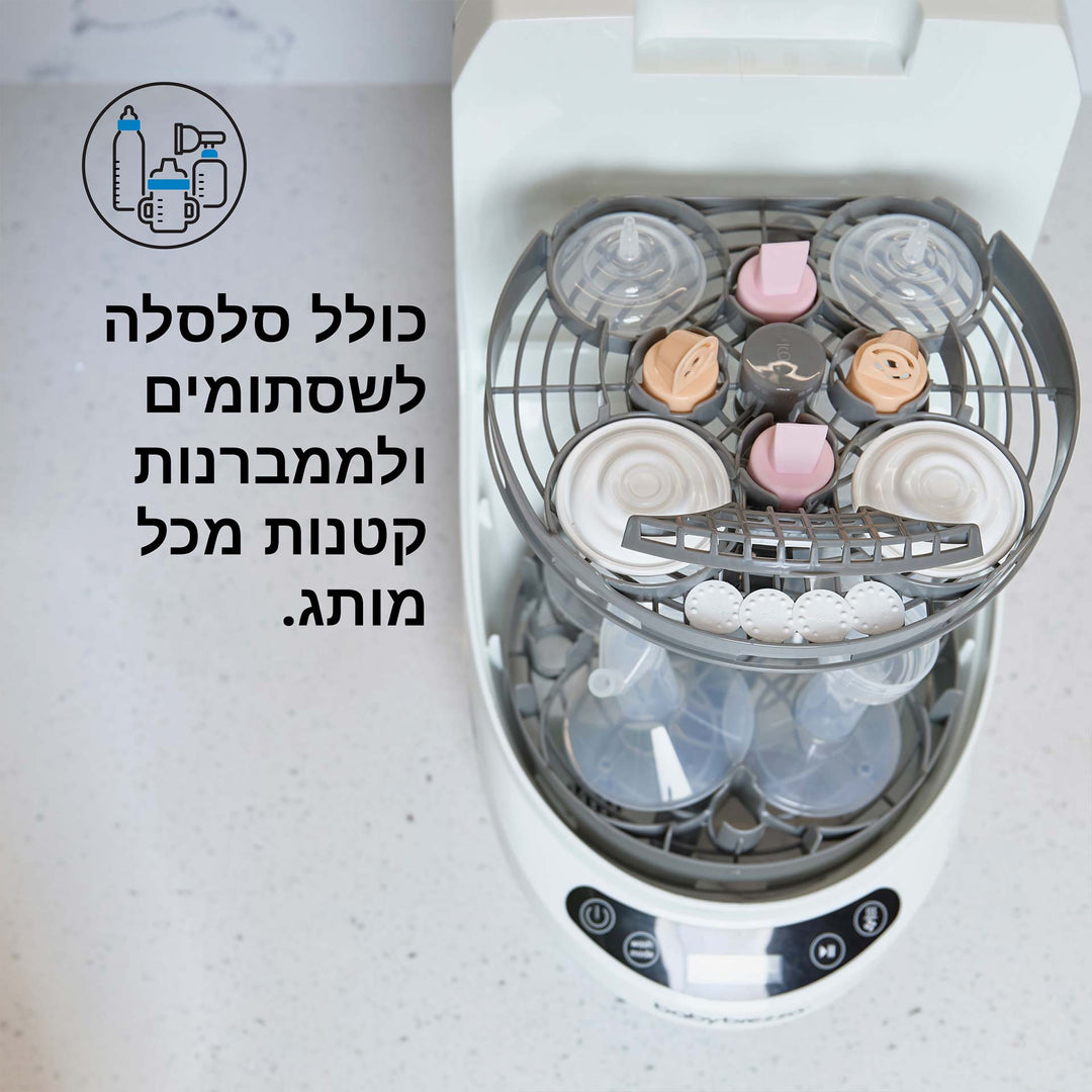 מתלה מדיח למשאבות הנקה