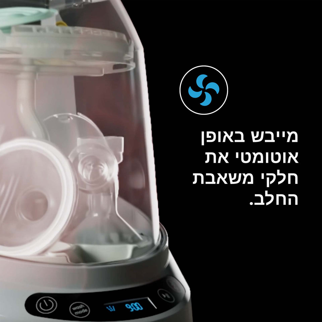 מתלה מדיח למשאבות הנקה