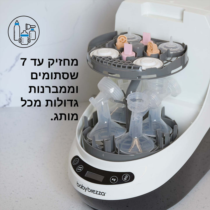 מתלה מדיח למשאבות הנקה