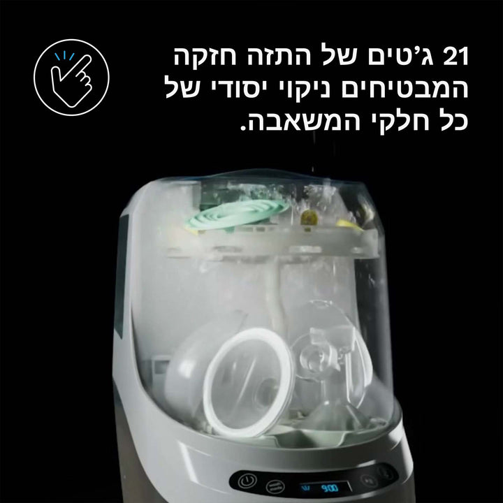 מתלה מדיח למשאבות הנקה