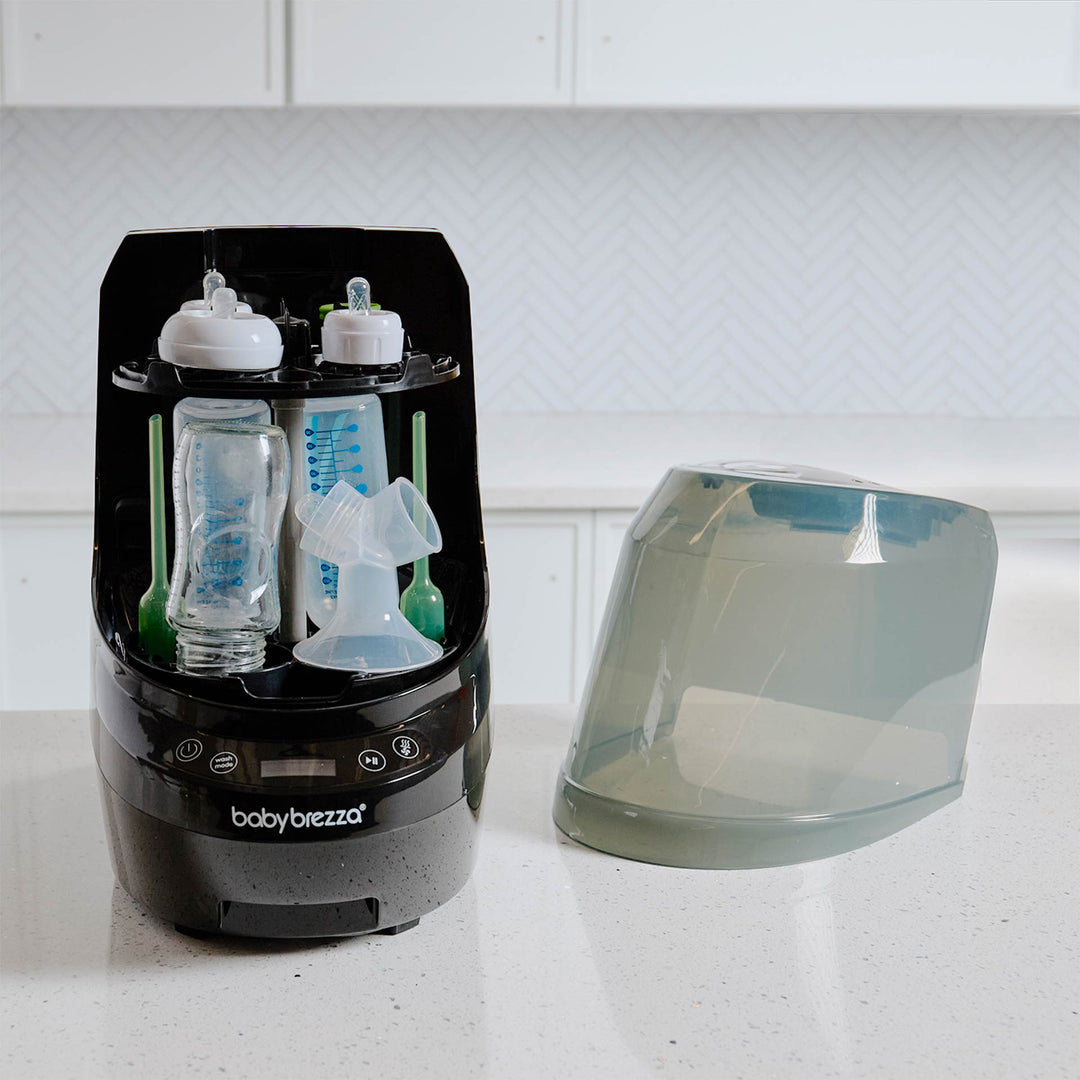 מדיח בקבוקים שחור+ 60 טבליות