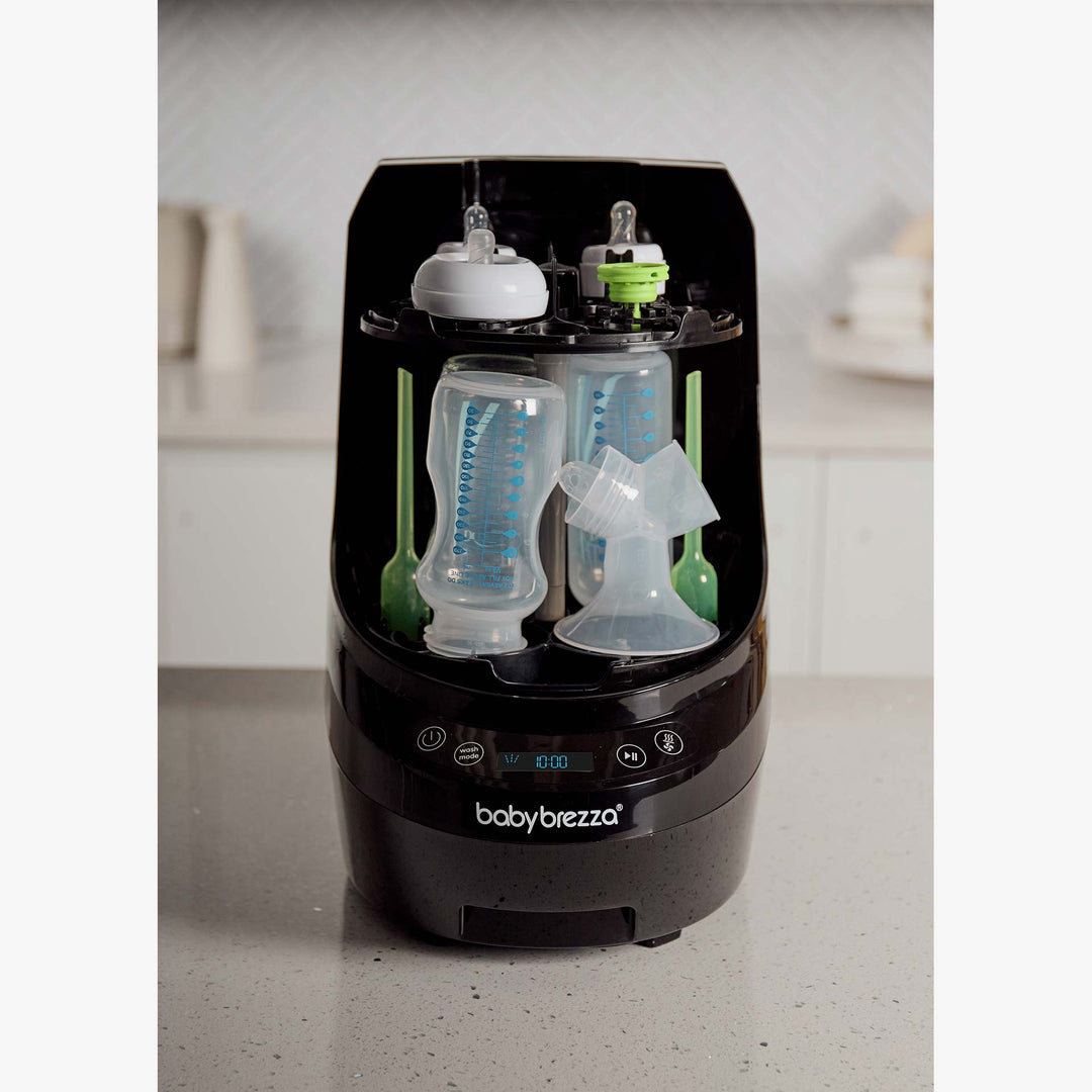 מדיח בקבוקים שחור+ 60 טבליות