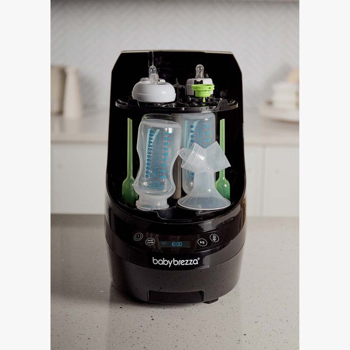 מדיח בקבוקים שחור+ 60 טבליות