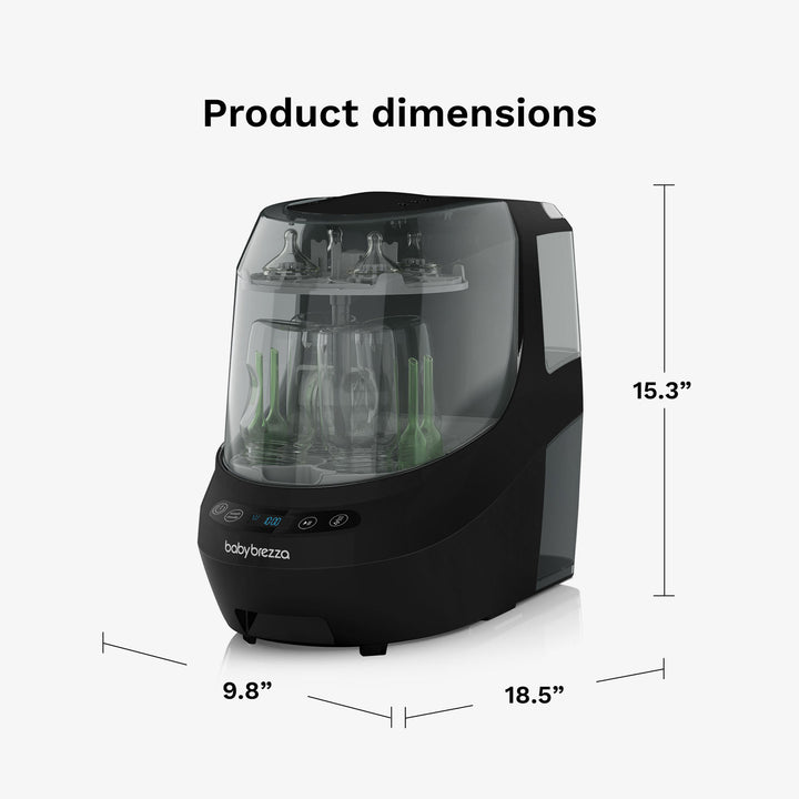 מדיח בקבוקים שחור+ 60 טבליות