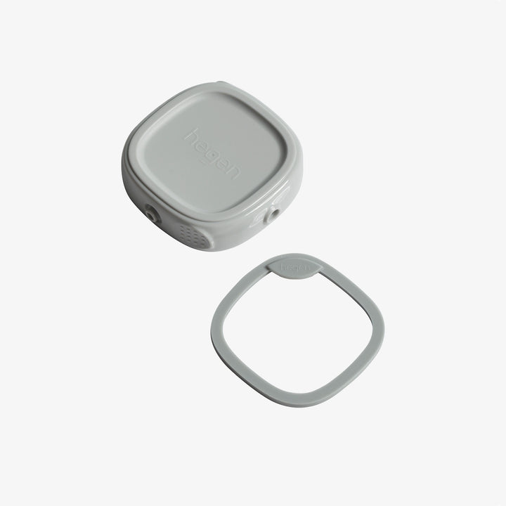 מכסה אחסון אפור למיכל