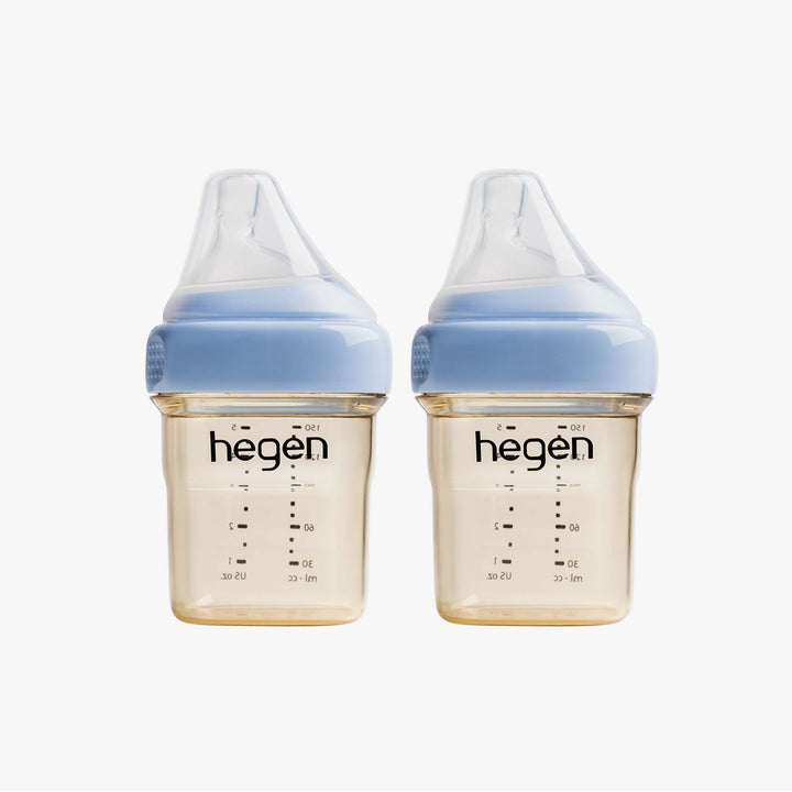 זוג בקבוקי האכלה כחול 150 מל