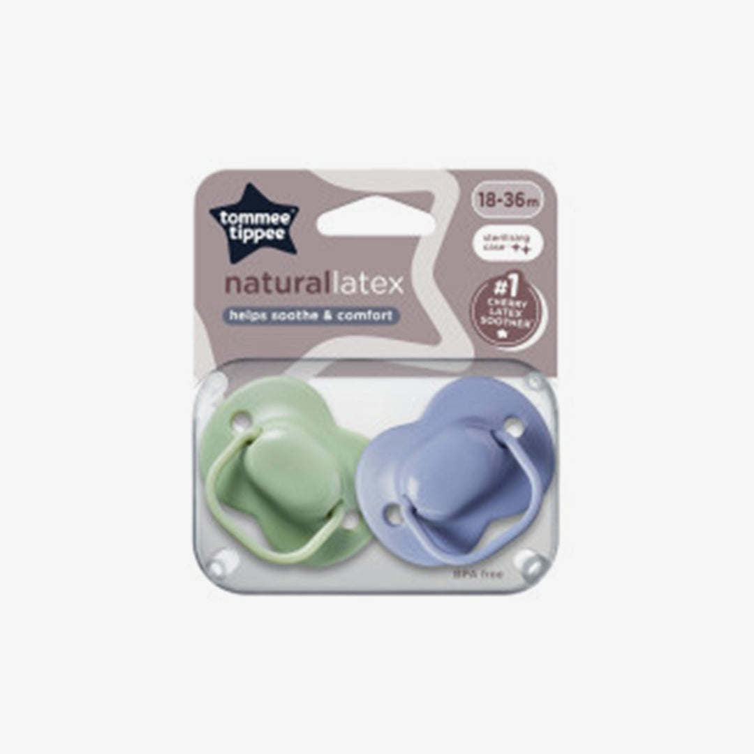 זוג מוצצי לטקס 18-36