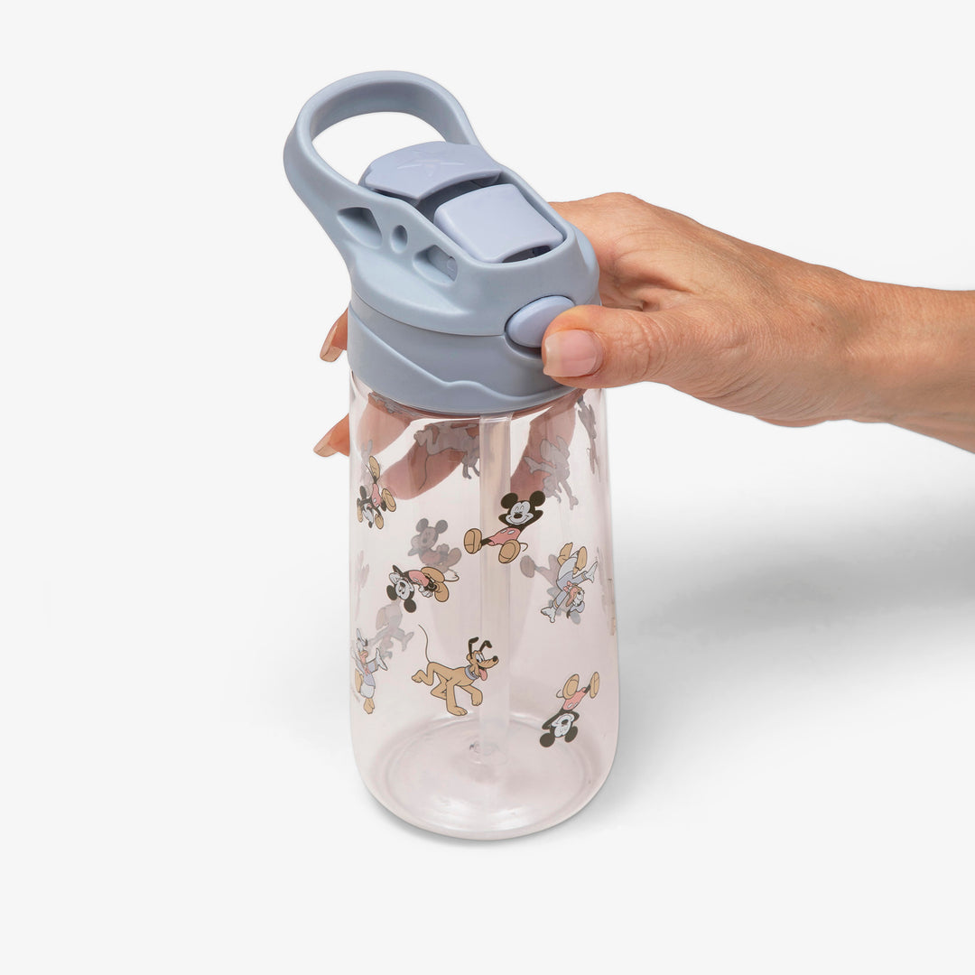 בקבוק עם קש מיקי 480