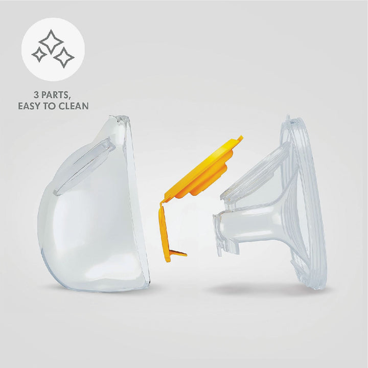 מארז כוסות איסוף+צינורית לשאיבה בידיים חופשיות