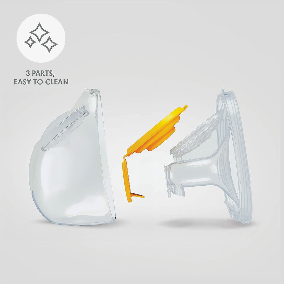 מארז כוסות איסוף+צינורית לשאיבה בידיים חופשיות