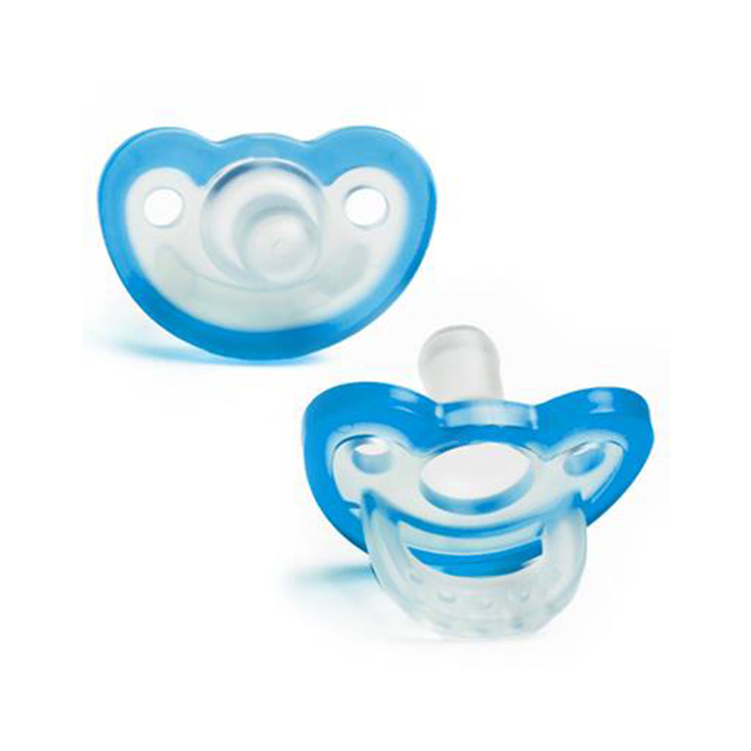 מוצץ סיליקון לסרבנים כחול בניחוח וניל מקורי