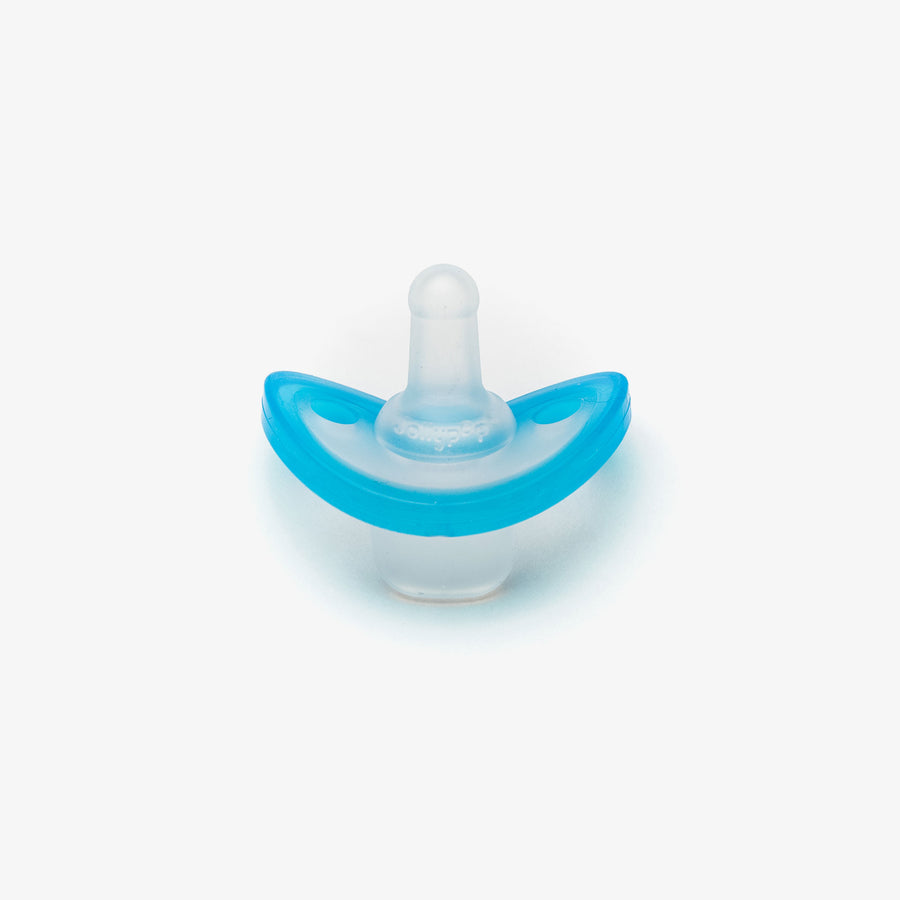 מוצץ סיליקון לפגים כחול