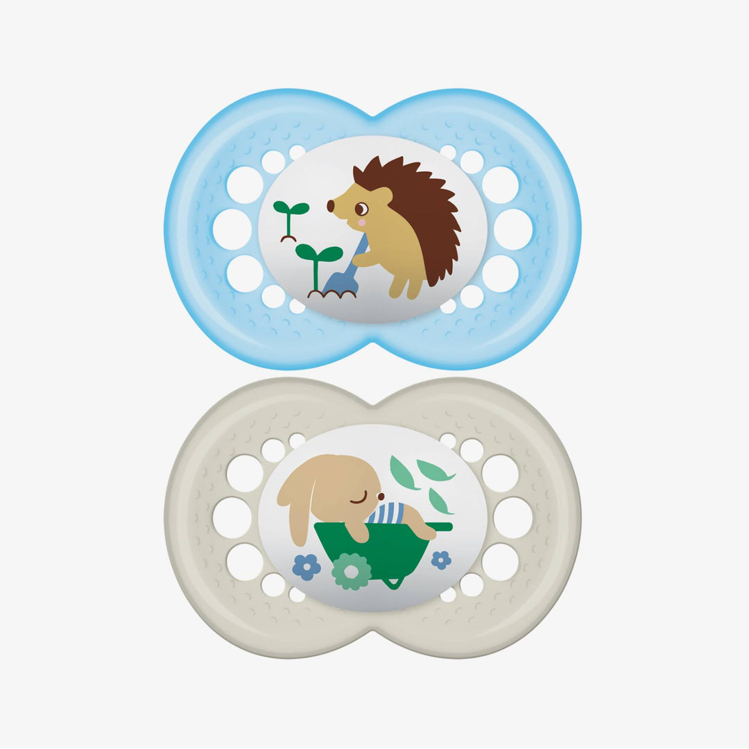 זוג מוצצים לטקס מקסי 16Mתכלת