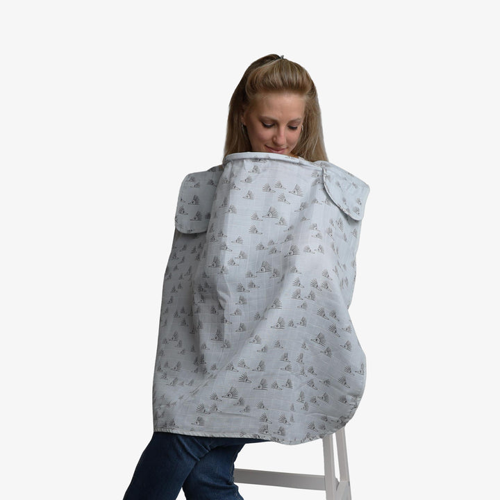 סינר הנקה טטרה קיפודים אפור