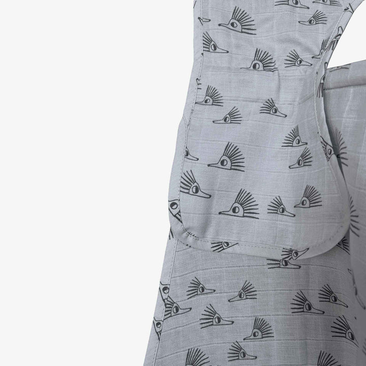 סינר הנקה טטרה קיפודים אפור