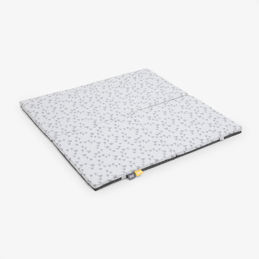 משטח פעילות מתקפל קיפודים אפורים+קווים לבנים