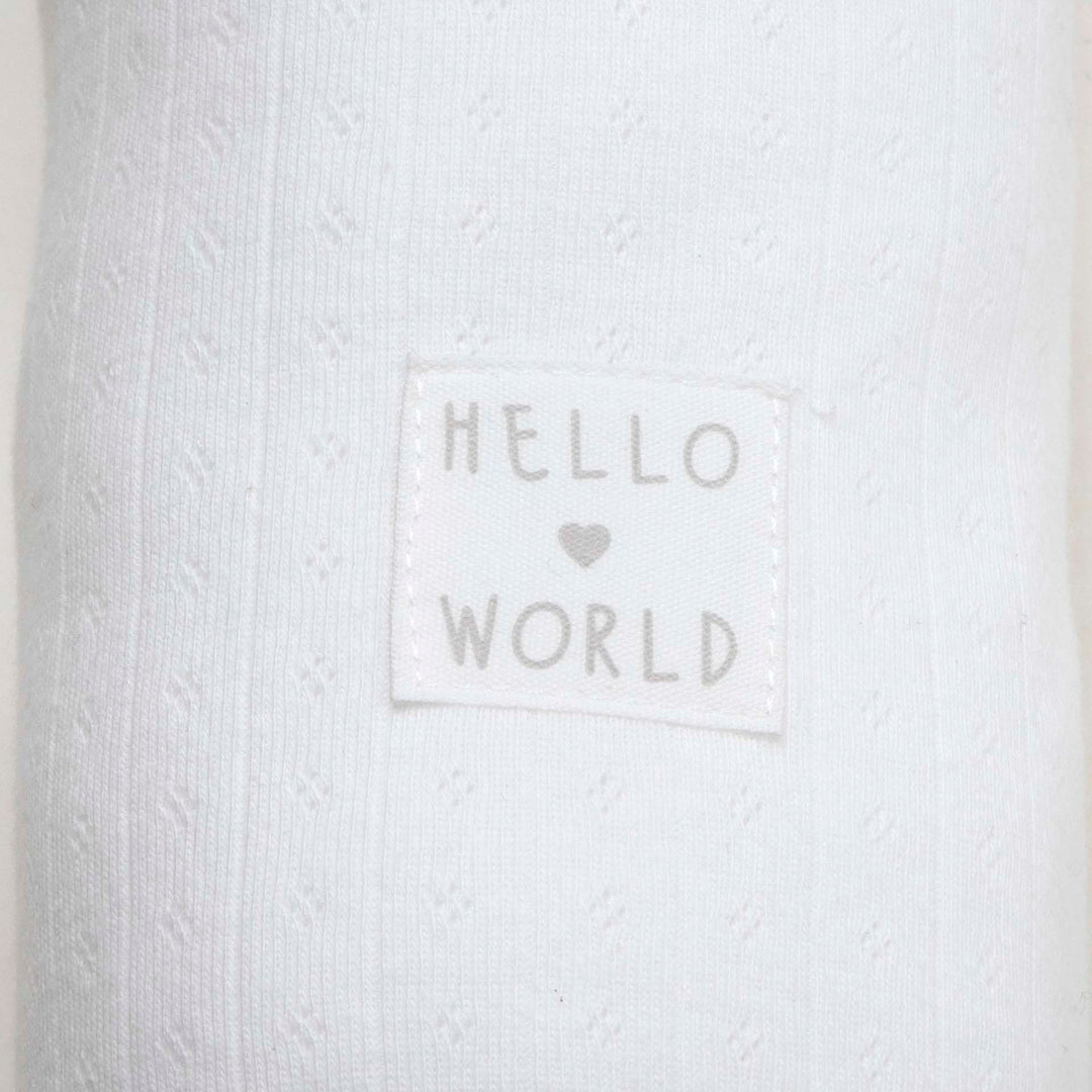 סט מצעים לעריסה עם נחשוש  שמנת