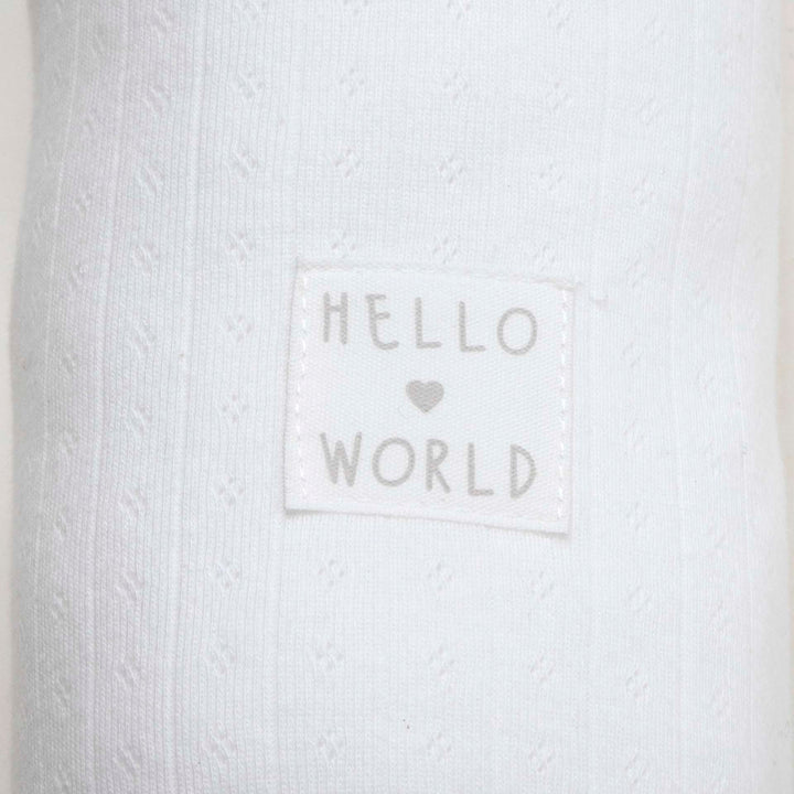 סט מצעים לעריסה עם נחשוש  שמנת