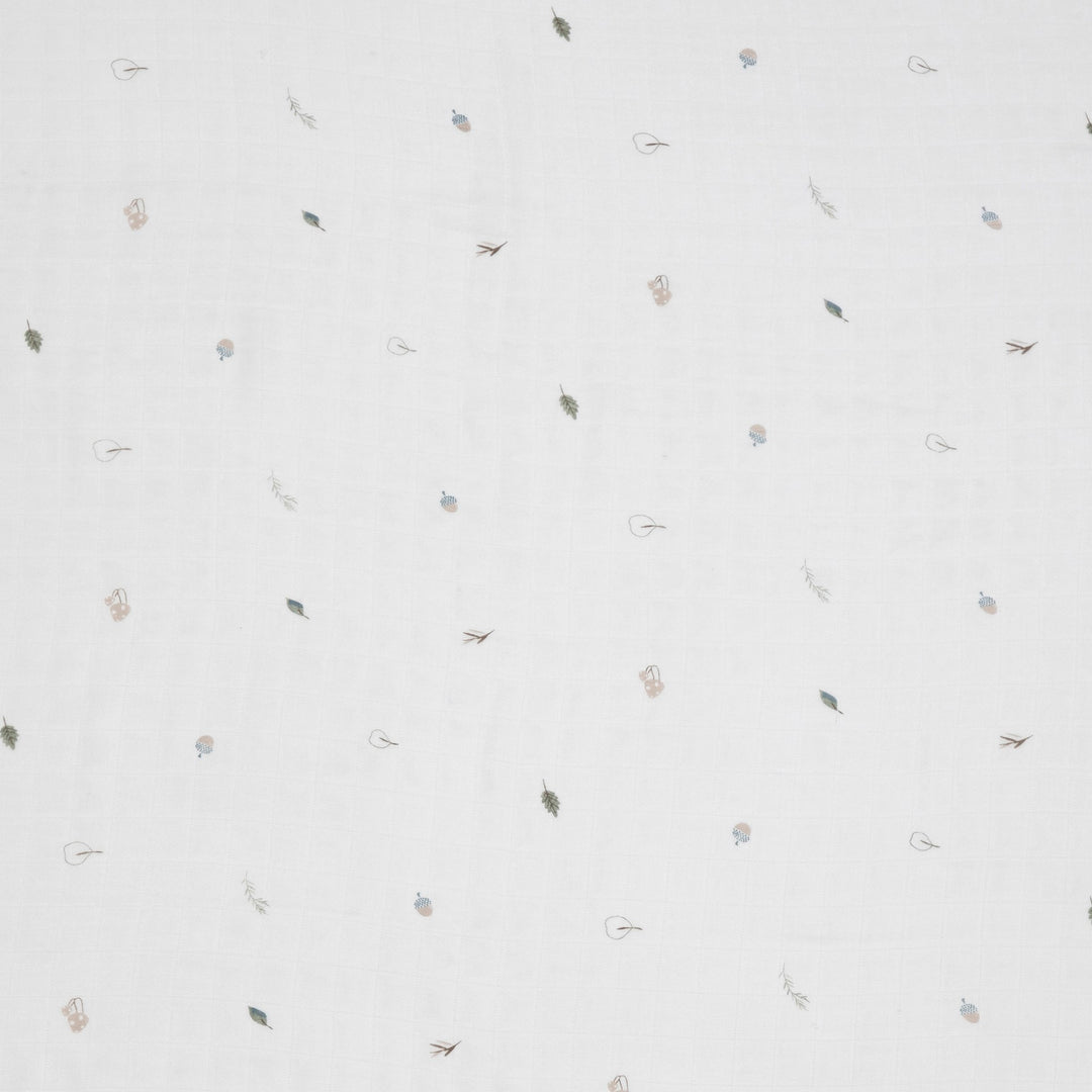 זוג חיתולי במבוק גדולים עלים שמנת