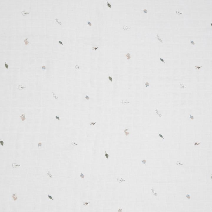 זוג חיתולי במבוק גדולים עלים שמנת