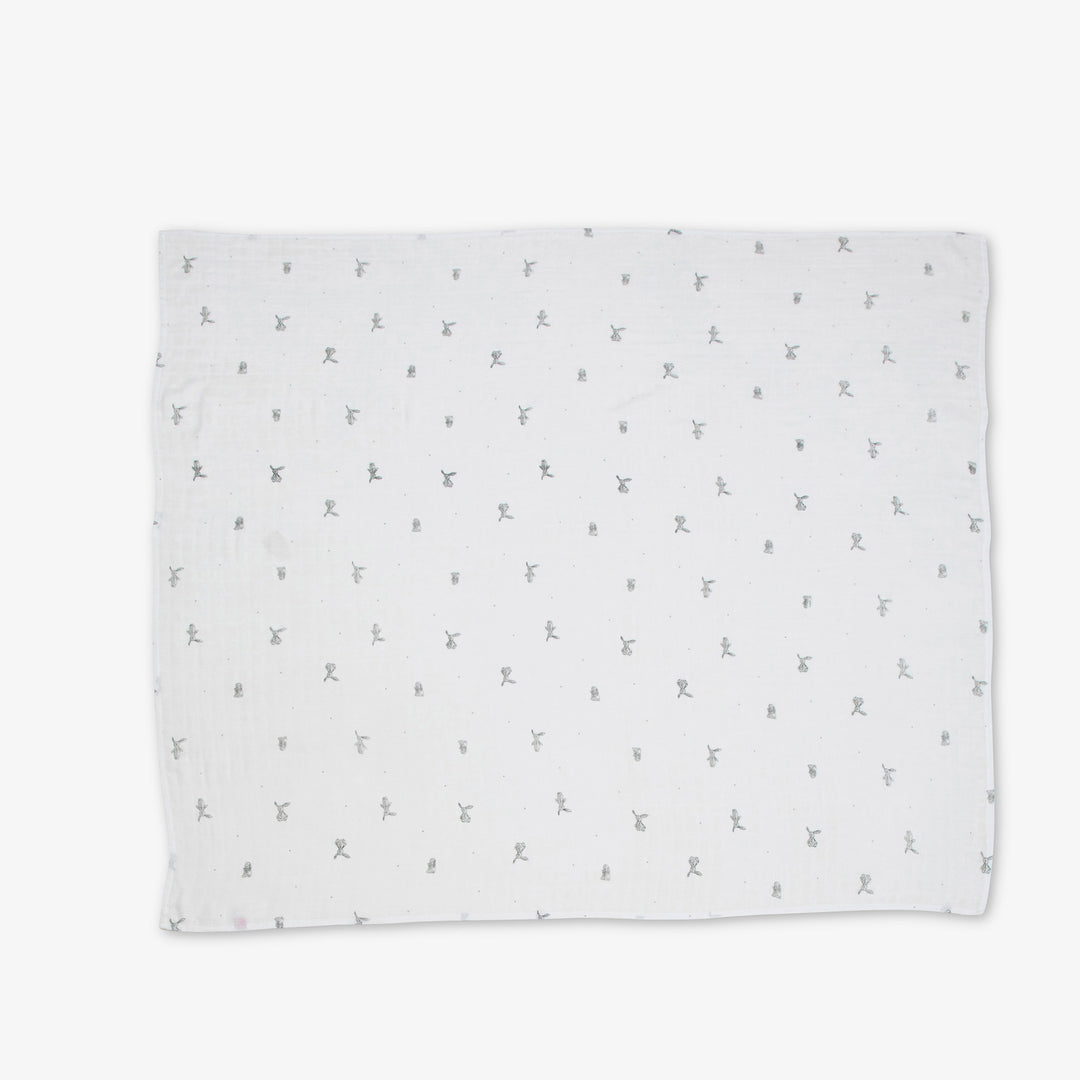 זוג חיתולי במבוק גדולים ארנבים אפור