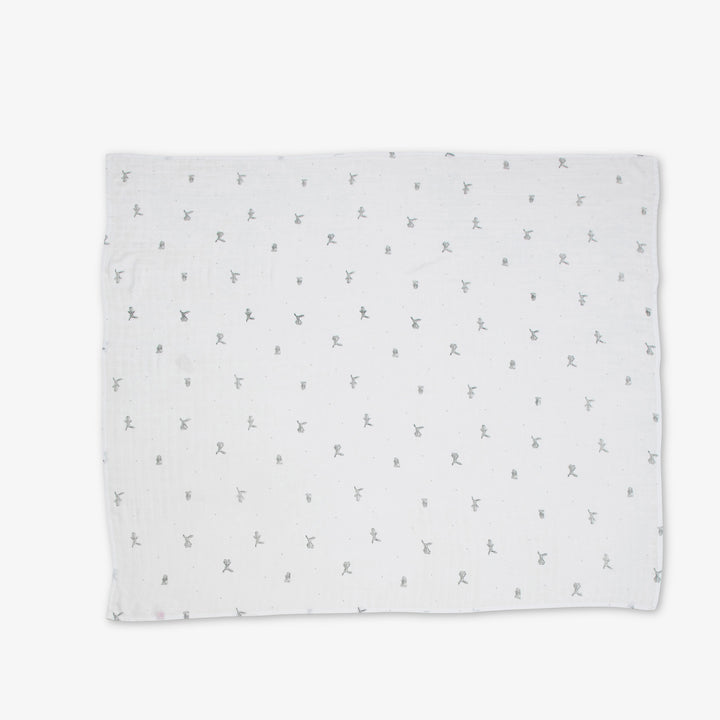 זוג חיתולי במבוק גדולים ארנבים אפור