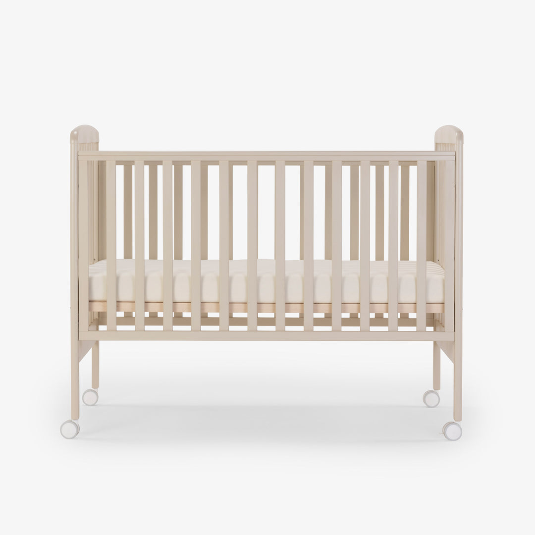 מיטת תינוק דגם סתיו+ חלב שקדים