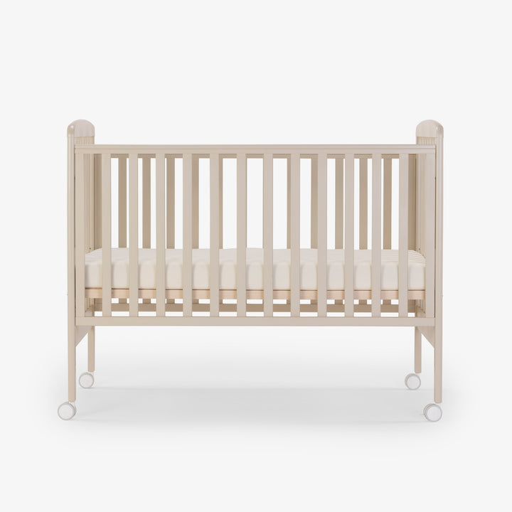 מיטת תינוק דגם סתיו+ חלב שקדים