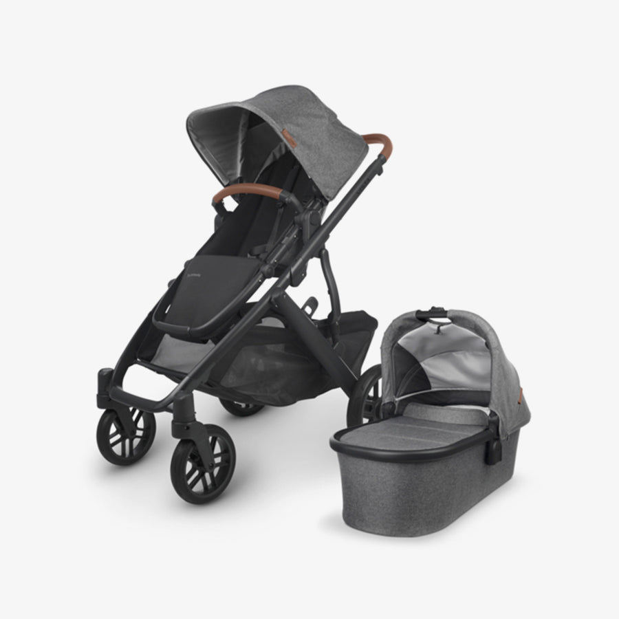 עגלת ויסטה 2 אפור כהה מלנג' 24