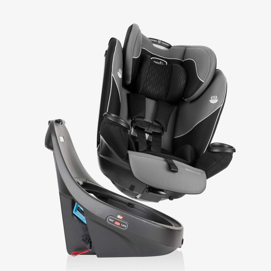 כיסא בטיחות אפור REVOLVE 360