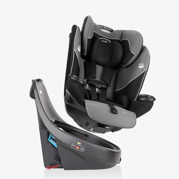 כיסא בטיחות אפור REVOLVE 360