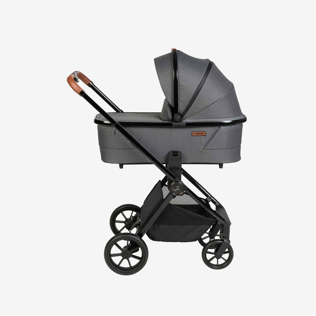 עגלת אולטרה 24 שחור/חום+אפור