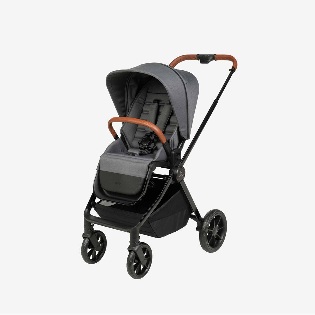 עגלת אולטרה 24 שחור/חום+אפור