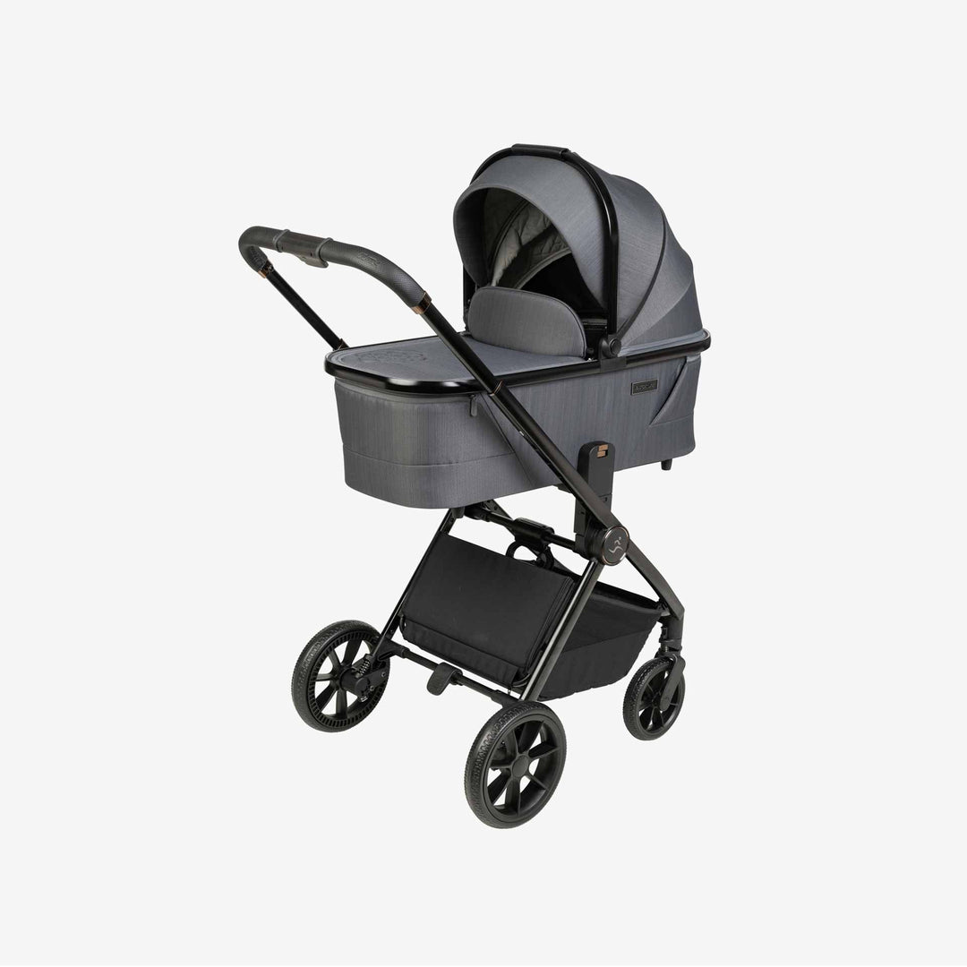 עגלת אולטרה 24 שחור/שחור+אפור