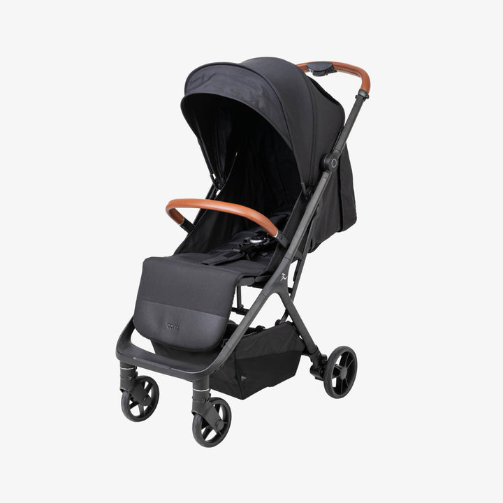 טיולון סינקו שחור/כסף ידית חומה