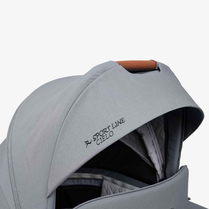 עגלת סיאלו 25 שחור/חום+אפור