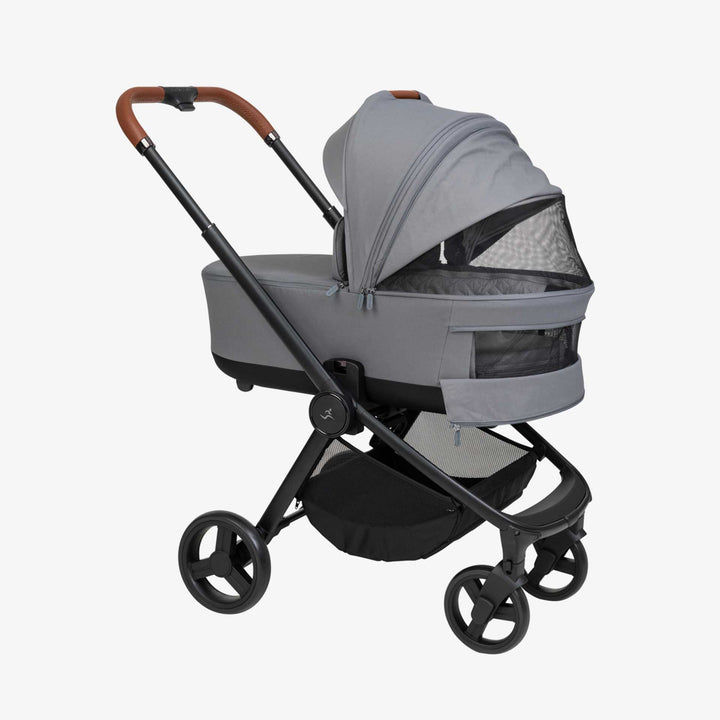 עגלת סיאלו 25 שחור/חום+אפור