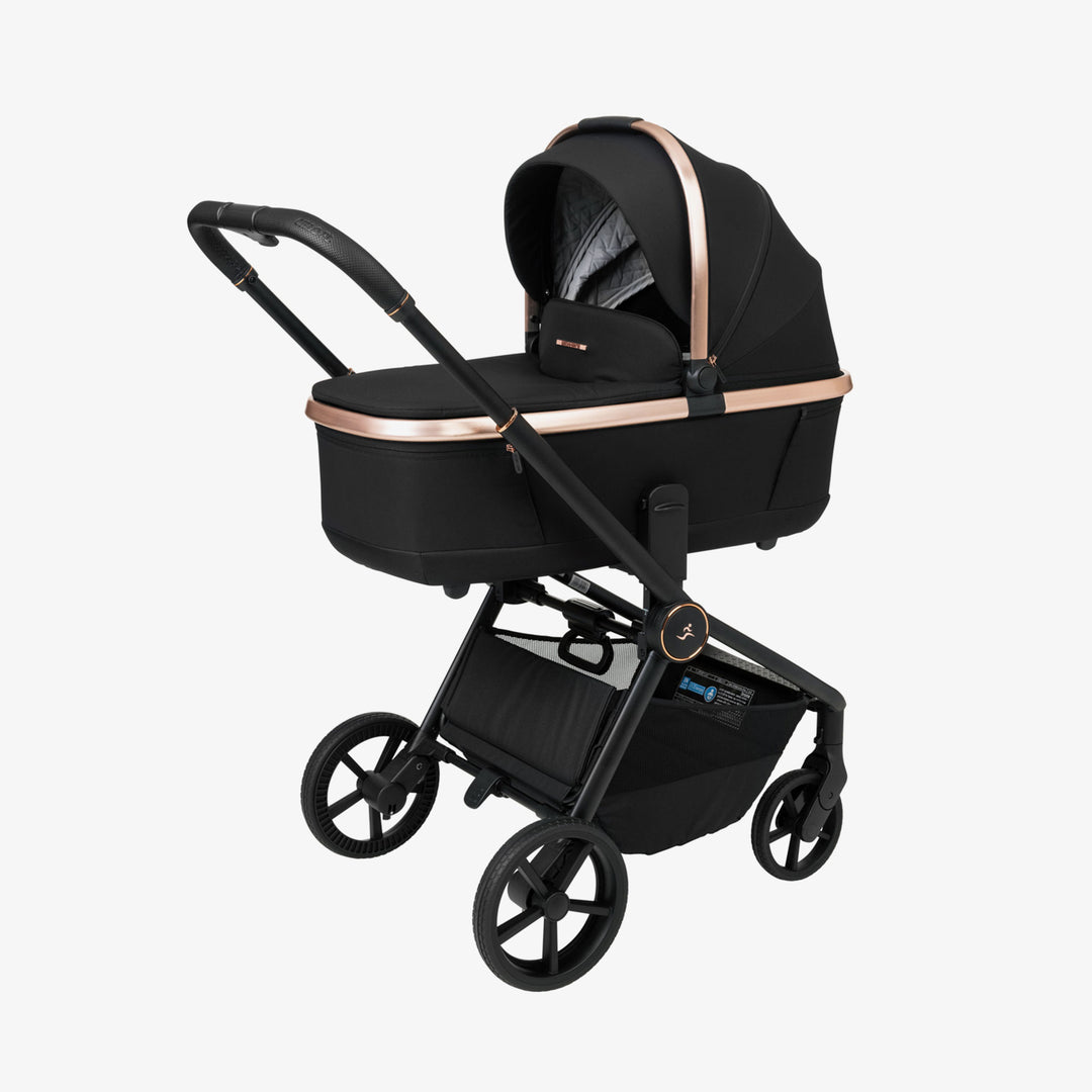 עגלת סיאלו 25 PL רוז/שחור+שחור