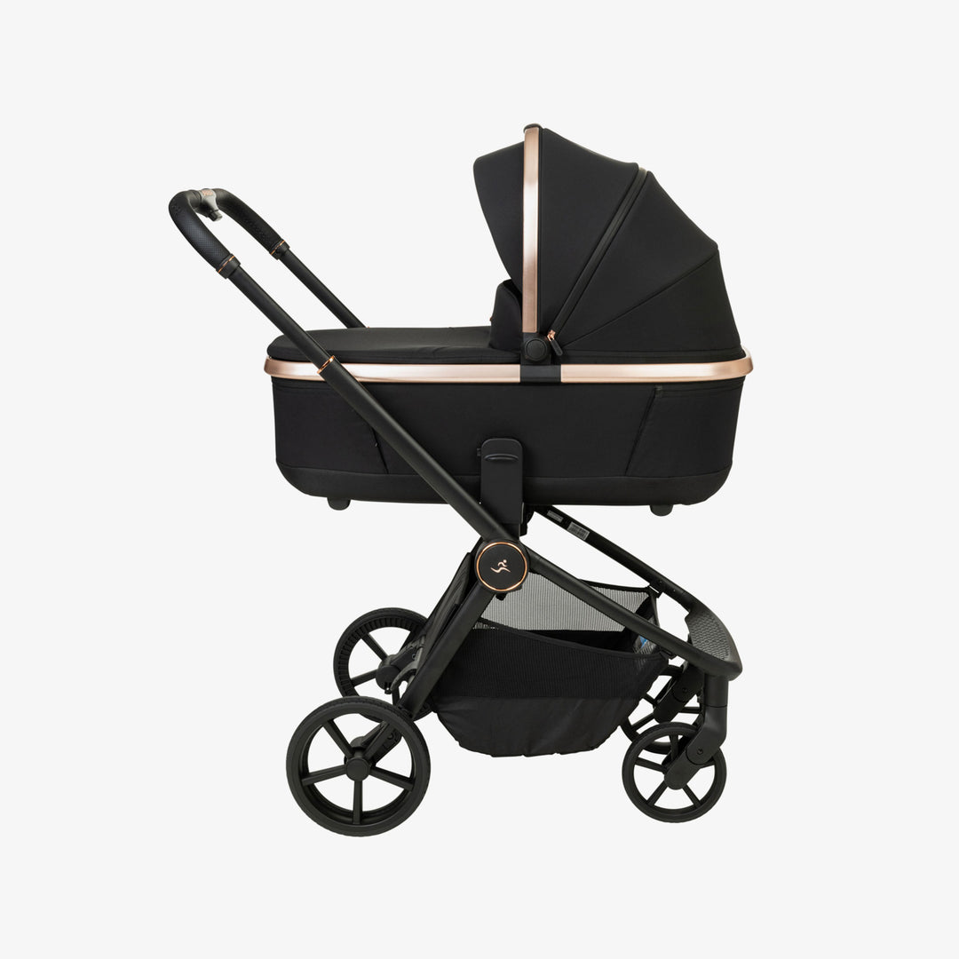 עגלת סיאלו 25 PL רוז/שחור+שחור