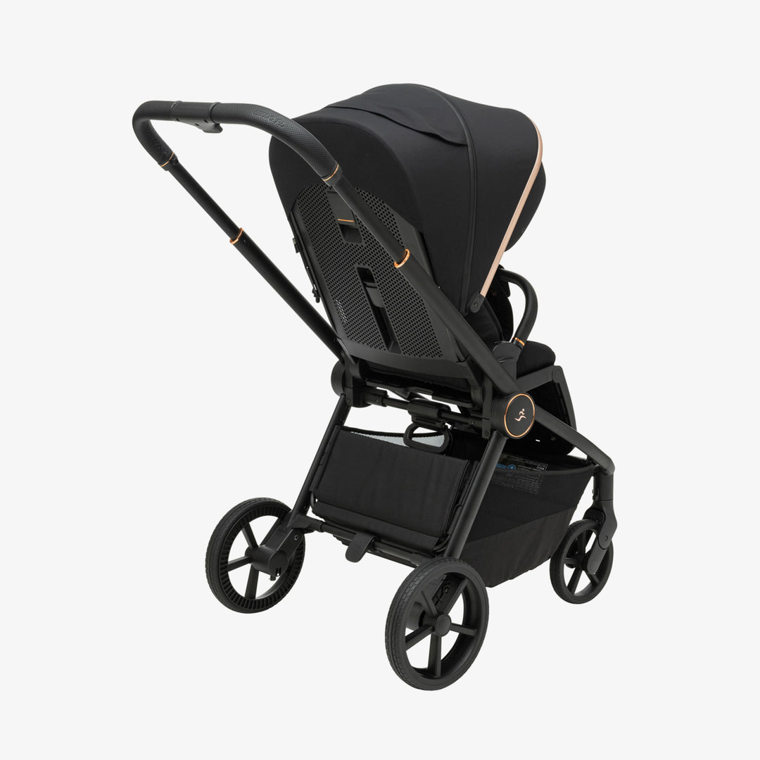 עגלת סיאלו 25 PL רוז/שחור+שחור