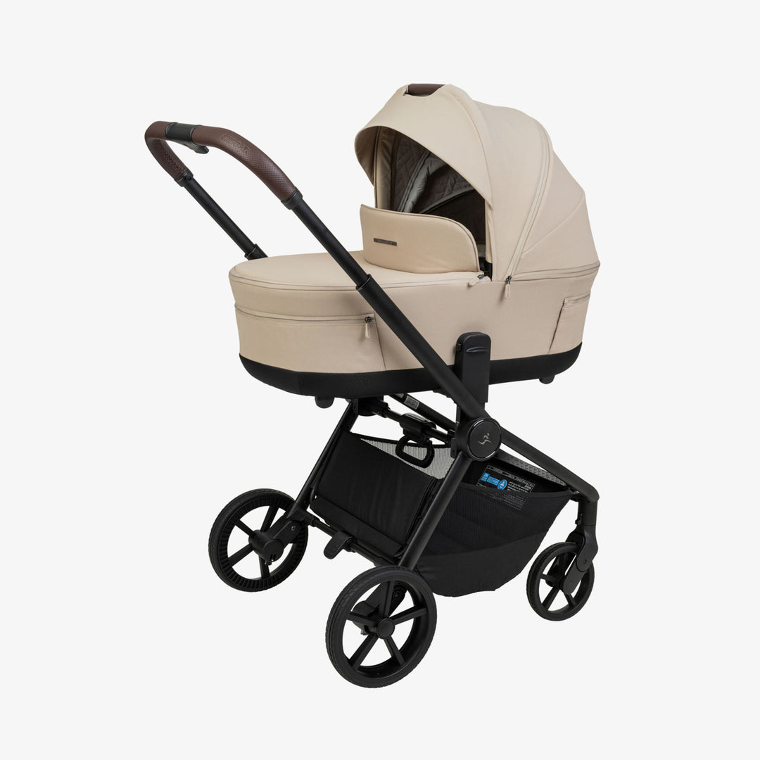 עגלת סיאלו 25 XL שחור/חום+בז'