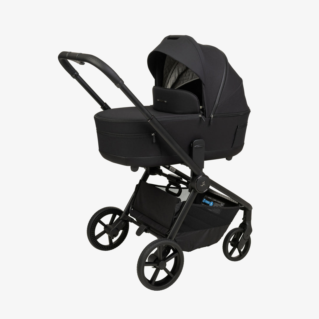 עגלת סיאלו 25 XL שחור/שחור+שחור