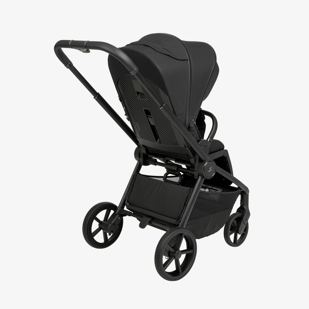 עגלת סיאלו 25 XL שחור/שחור+שחור