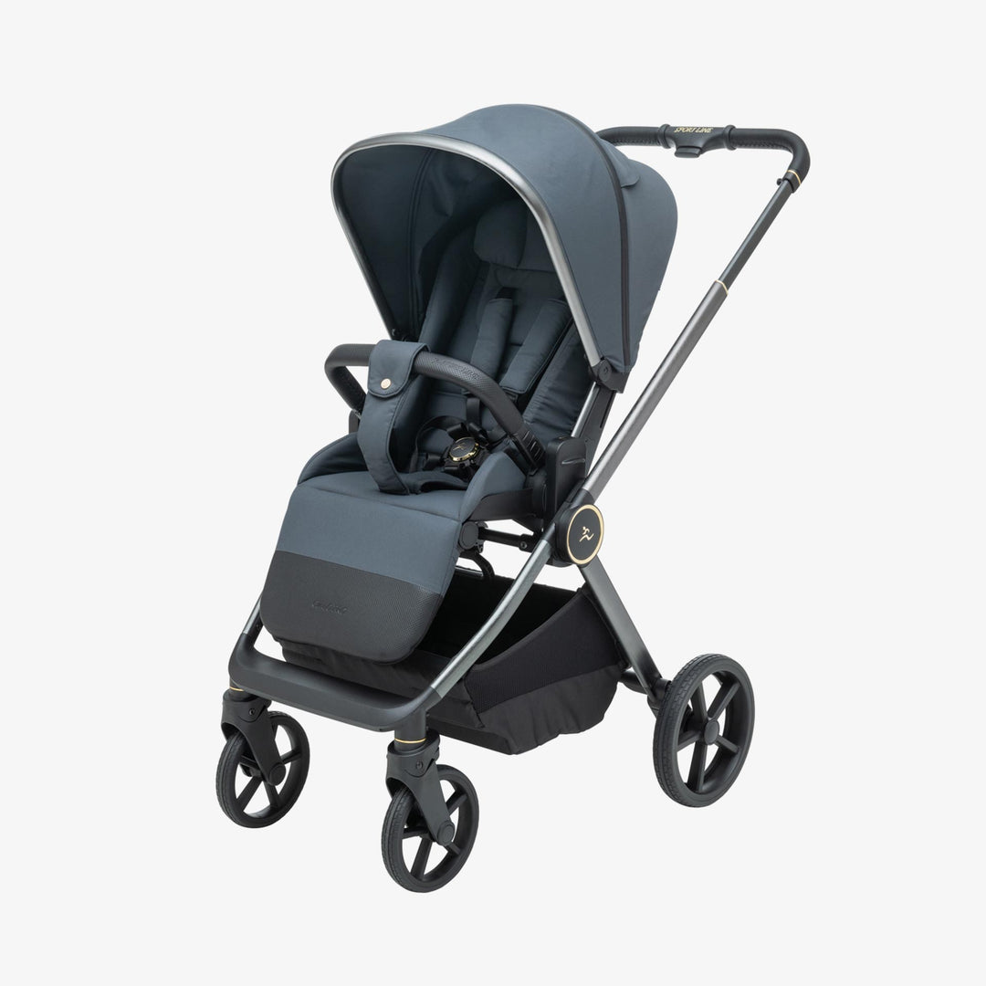 עגלת סיאלו 25 PRO אפור זהב/שחור+גרפיט