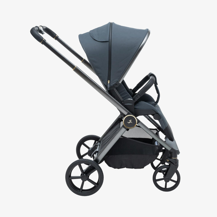 עגלת סיאלו 25 PRO אפור זהב/שחור+גרפיט