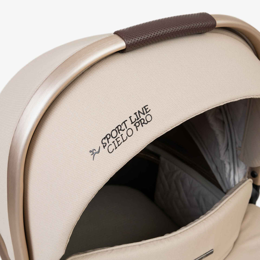 עגלת סיאלו 25 PRO בז/חום+בז