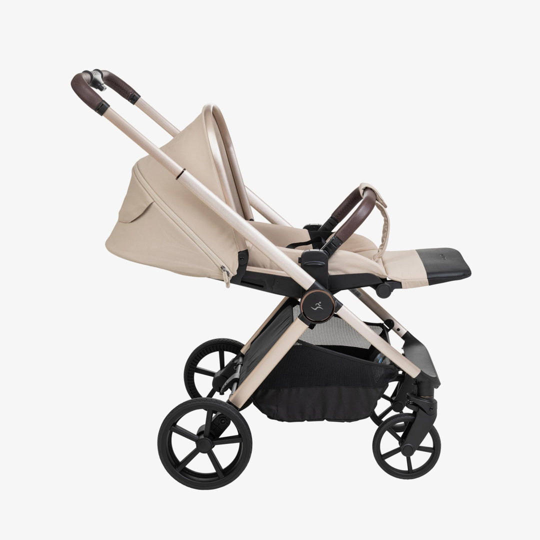 עגלת סיאלו 25 PRO בז/חום+בז