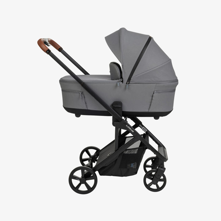 עגלת פולד 25 שחור/חום+אפור