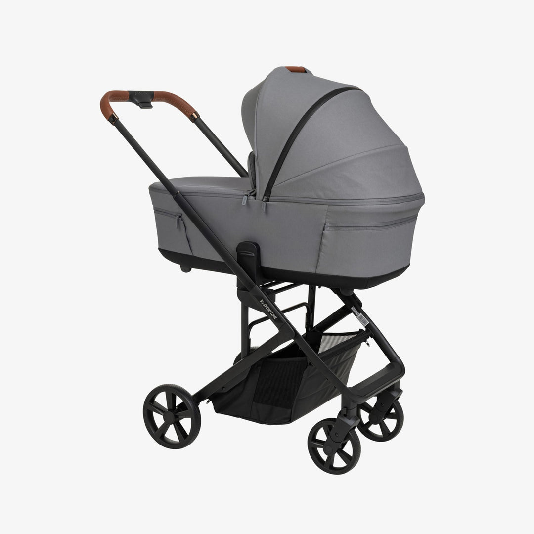 עגלת פולד 25 שחור/חום+אפור